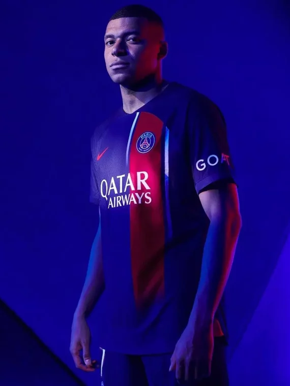 パリ・サンジェルマン ホーム T シャツ 2023-24