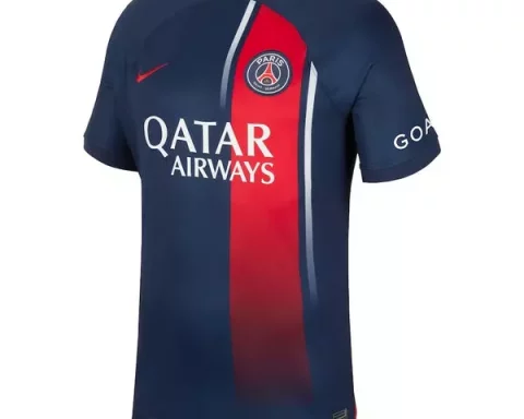 パリ・サンジェルマン ホーム T シャツ 2023-24