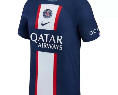 パリ・サンジェルマン ホーム T シャツ 2022-23